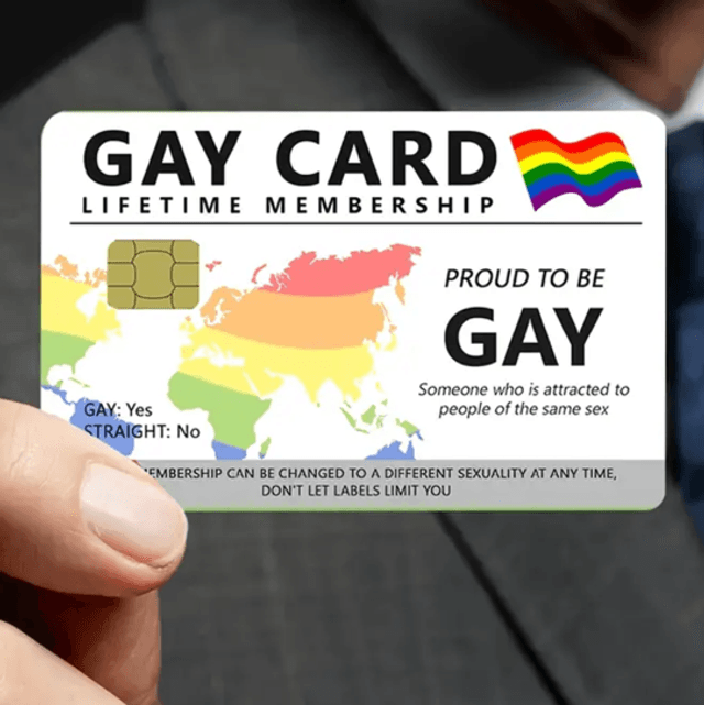 GAY CARD COVER 