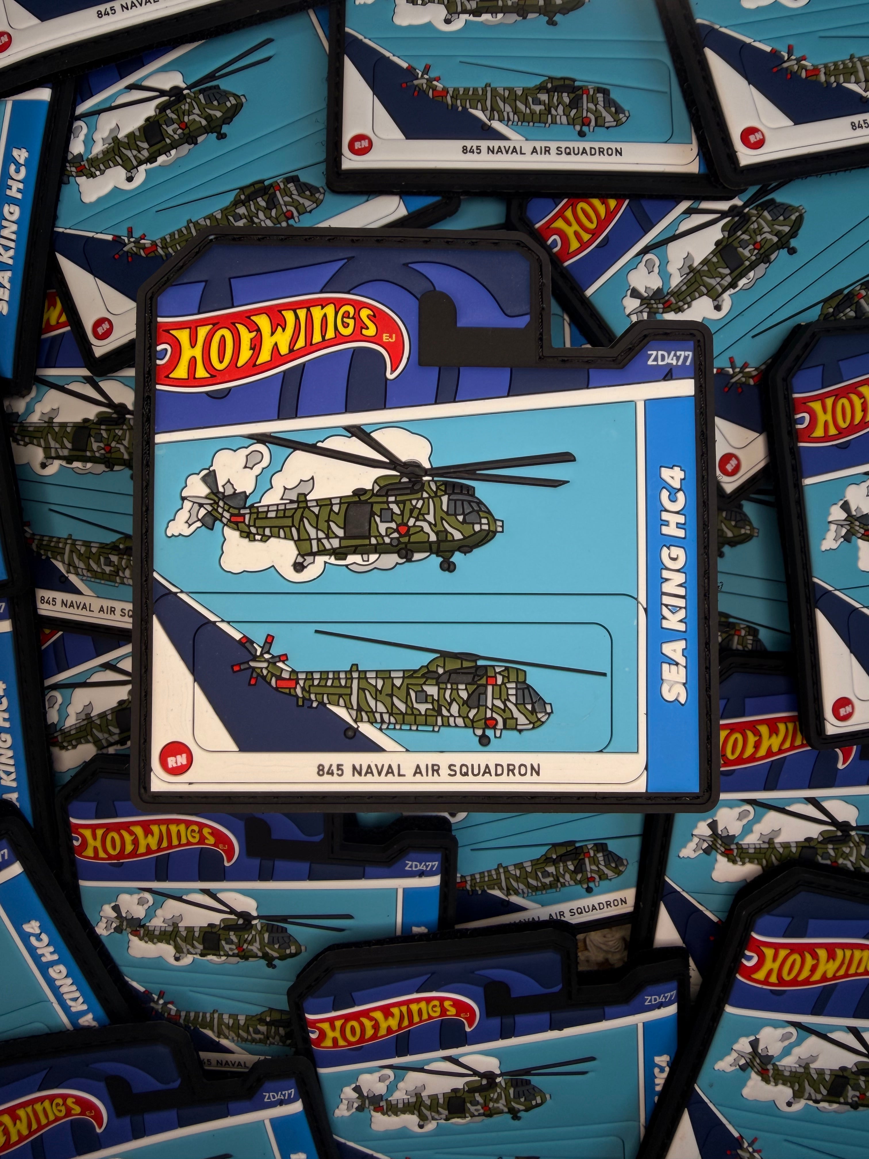 HotWings SeaKing Patch (Afghan Camo)