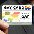 GAY CARD COVER